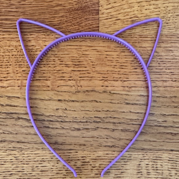 Charming Lavender Cat Ear Headband for Kids - Picture 1 of 3